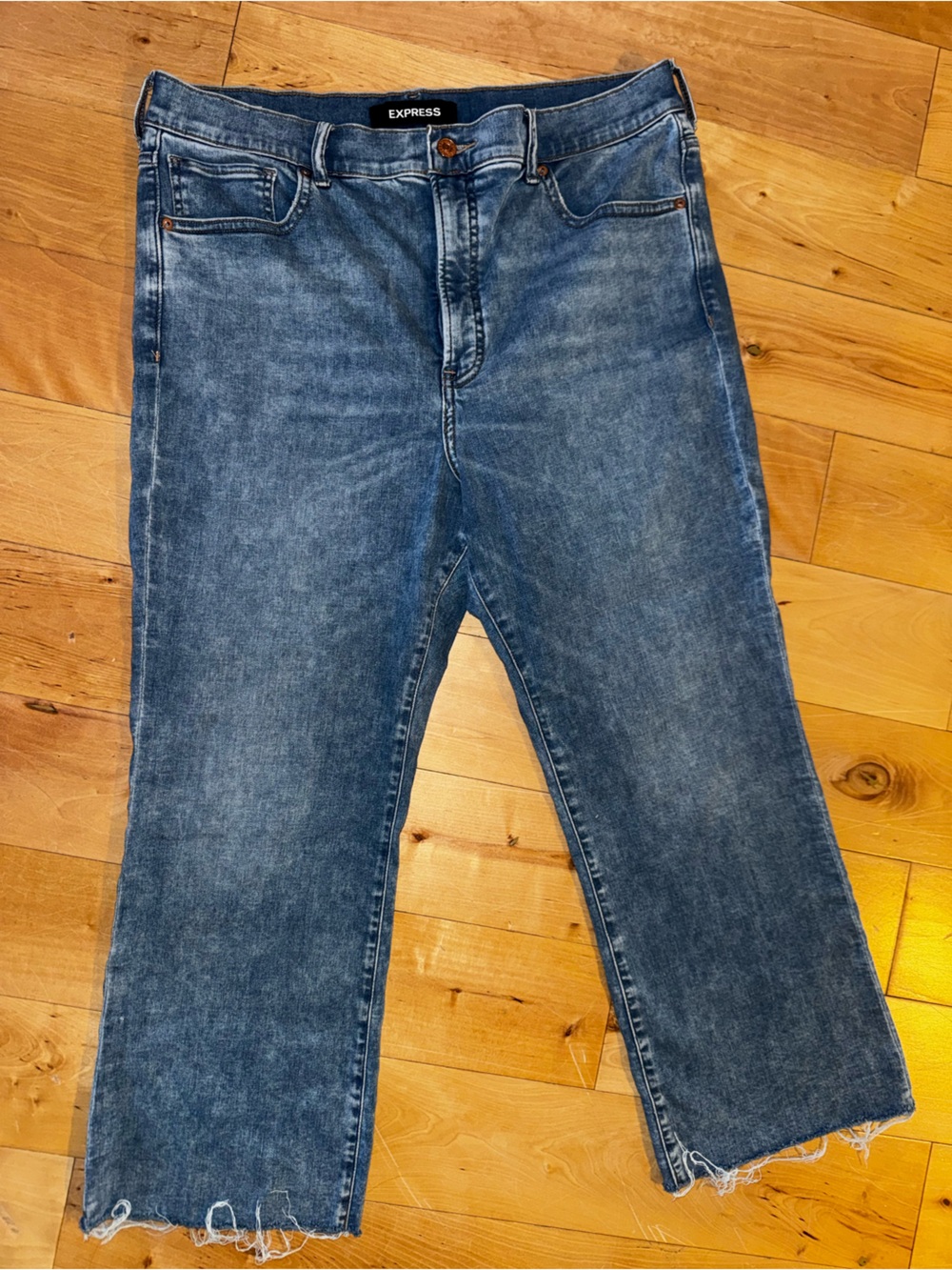 EXPRESS Curvy high waist jeans